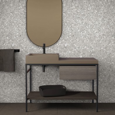 Pesaro Terrazzo - washable self-adhesive vynil for furniture, floor and walls