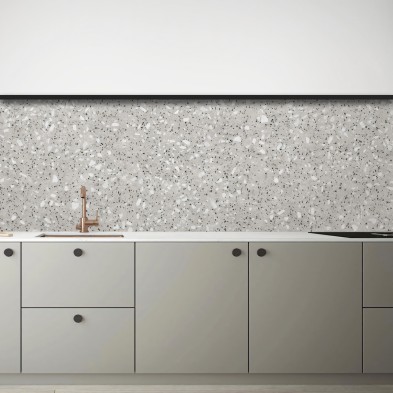 Terrazo Croce - Vinilo lavable autoadhesivo para muebles, suelos y paredes