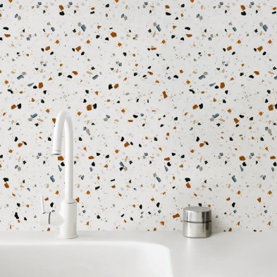 Terrazo Ducal - Vinilo lavable autoadhesivo para muebles, suelos y paredes