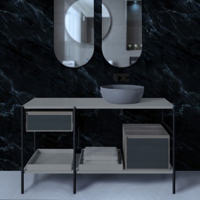 Mármol medianoche - Vinilo para muebles, suelos y paredes