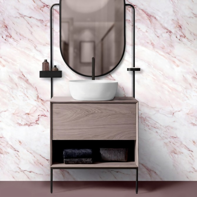 Mármol rosa portugués - Vinilo para muebles, suelos y paredes