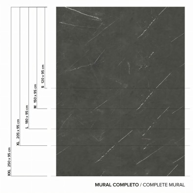 Nero Marble - Washable Self-adhesive vinyl for walls and furniture