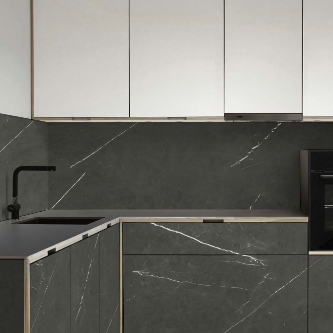 Nero Marble - Washable Self-adhesive vinyl for walls and furniture