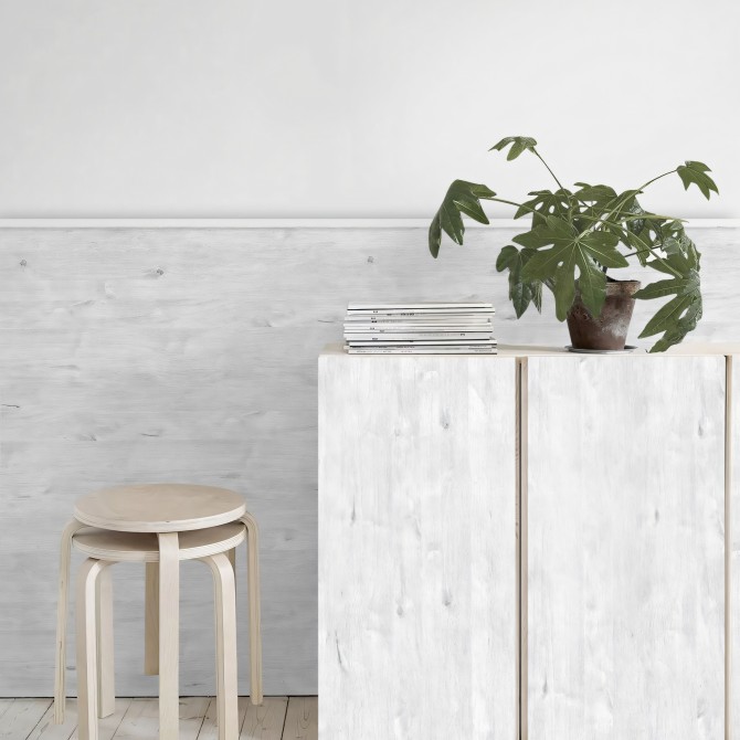 Vinilo Madera Clara para Forrar Muebles y Paredes Cocinas