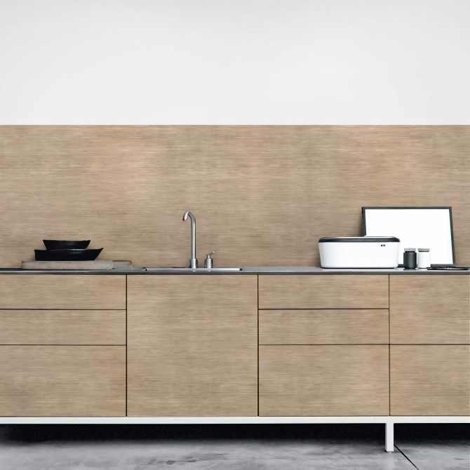 Japanese Olmo Wood - Washable vinyl self-adhesive for walls and furniture kitchen. Lokoloko