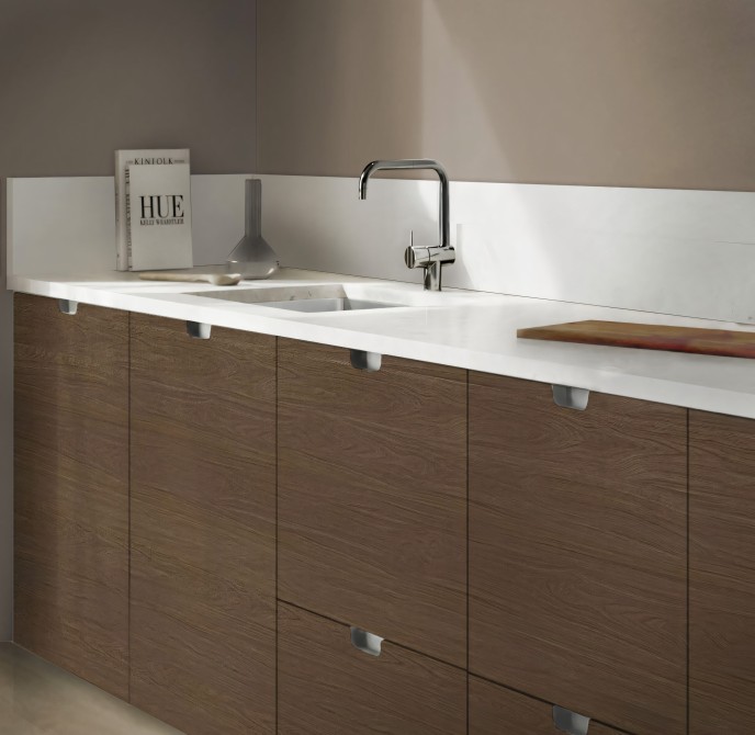 Madera Nurmes. Vinilo lavable autoadhesivo para muebles de cocina, puertas, cajones. Lokoloko