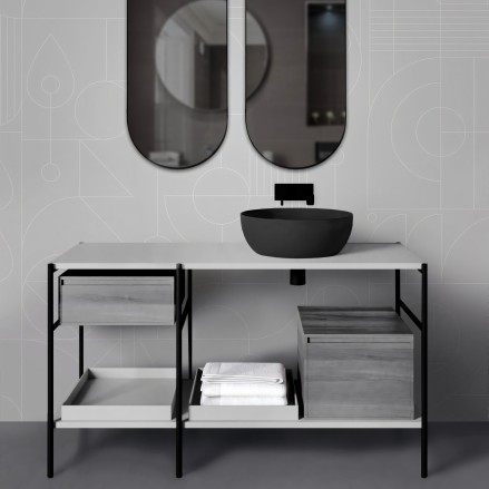 Line 1 - Mural de vinilo autoadhesivo lavable para paredes y muebles