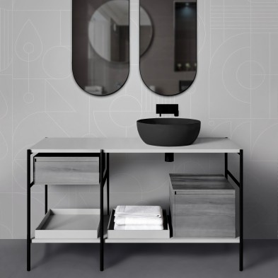 Line 1 - Mural de vinilo autoadhesivo lavable para paredes y muebles