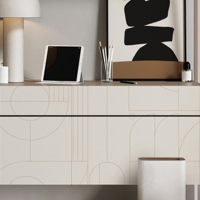 Line 2 - washable Self-adhesive vinyl for walls and furniture