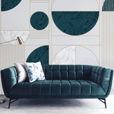 Milan - Washable Self Adhesive Vinyl Mural for Walls and Furniture
