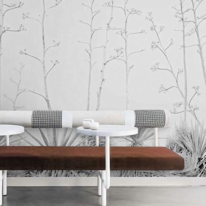 Pita - Mural de vinilo autoadhesivo lavable para paredes y muebles de salón comedor. Lokoloko
