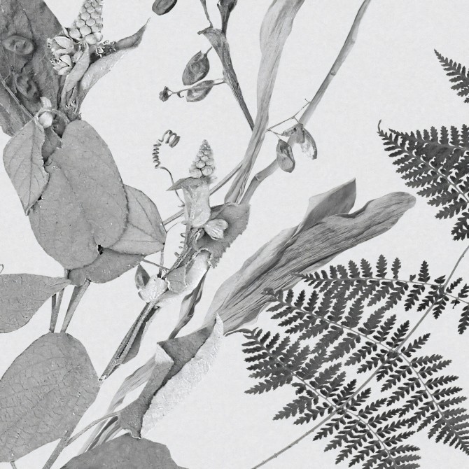 Tempus black & white - Washable self-adhesive vinyl wallpaper for walls and furniture