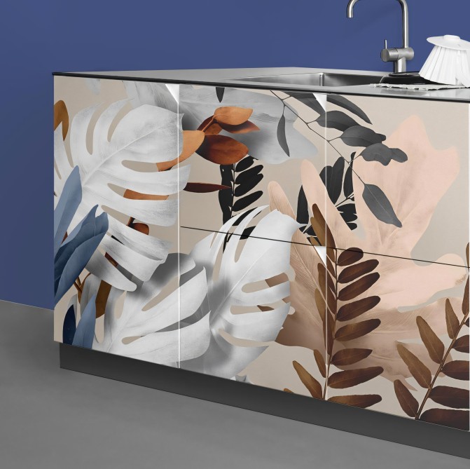Glam - Washable Self-adhesive vinyl wall mural