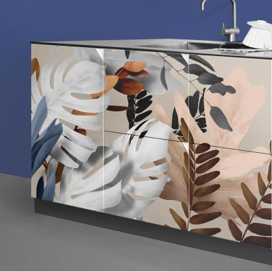 Glam - Mural de vinilo autoadhesivo lavable