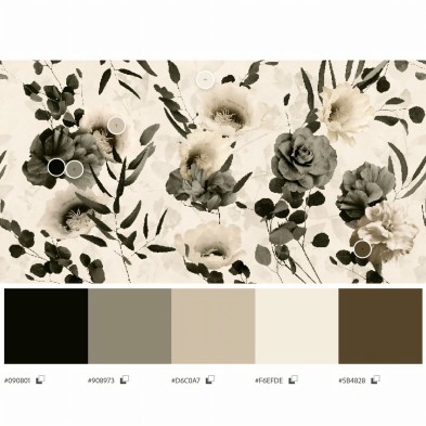 Deva - Mural de vinilo autoadhesivo lavable para paredes y muebles