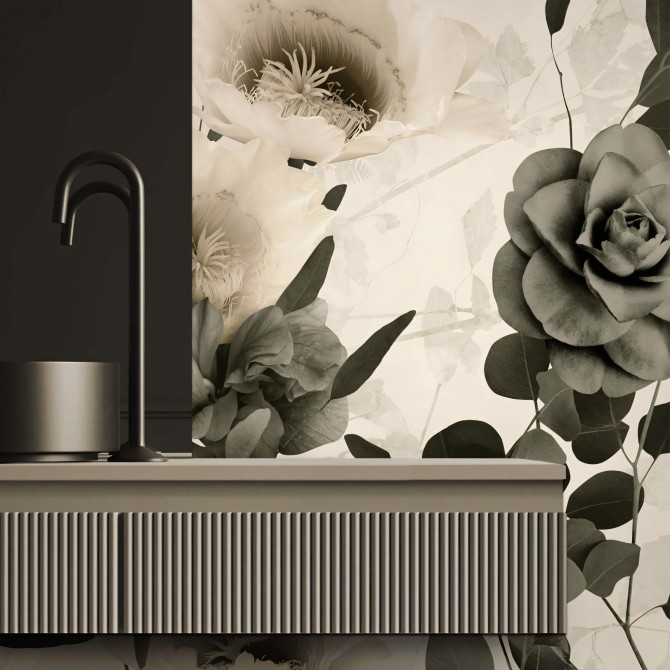 Deva - Washable self-adhesive vinyl wallpaper for walls and furniture