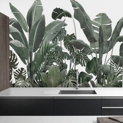 Botanical Garden - washable self-adhesive vynil for furniture and walls Lokoloko