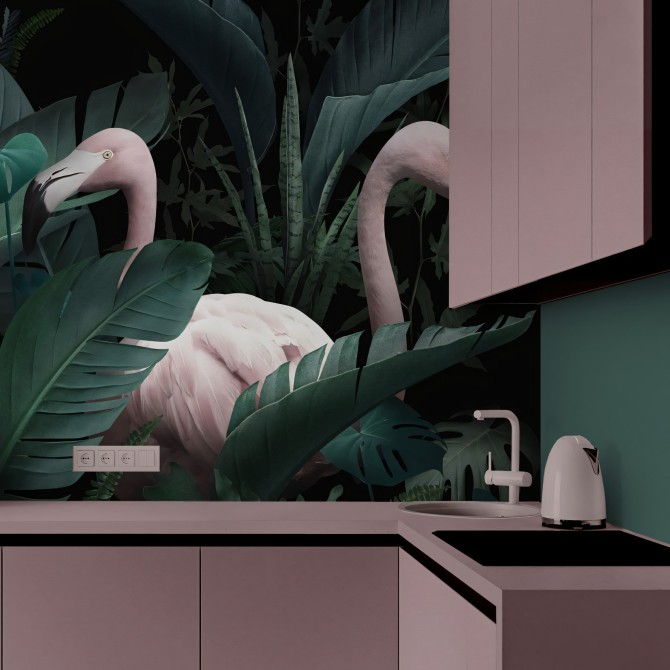 Paradiso - Vinilo autoadhesivo para muebles y paredes
