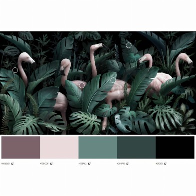 Paradiso - Washable self-adhesive vinyl for decor