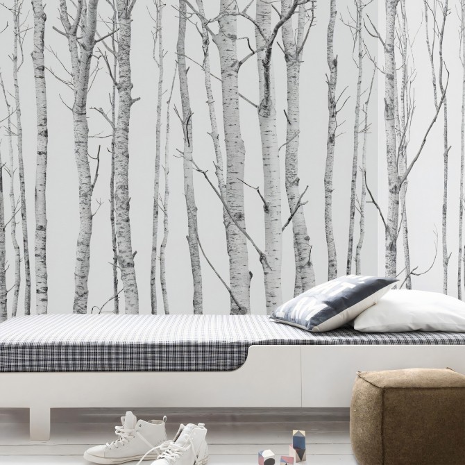 The Forest - washable Self-adhesive vinyl for walls and furniture
