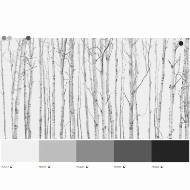 The Forest - washable Self-adhesive vinyl for walls and furniture