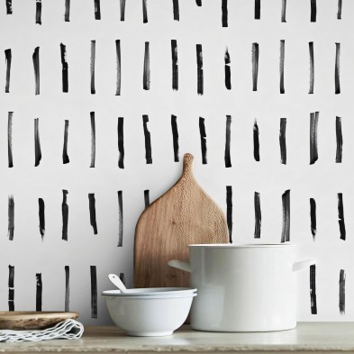 Brush vertical mini - Selfadhesive vinyl for furniture, floor and wall decor
