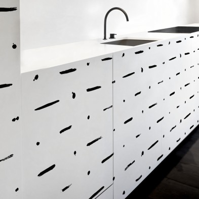 Mudcloth Paint. Washable, texture vinyl, eco-friendly inks, water resistant, antibacterial for kitchen furniture. Lokoloko