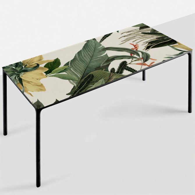 Velvet Flowers - washable self-adhesive vynil for furniture and walls Lokoloko