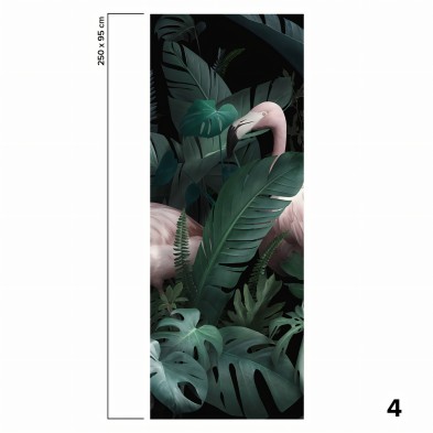 Paradiso - Papel pintado pared ecológico autoadhesivo para superficies lisas - Pieza 4 - Lokoloko