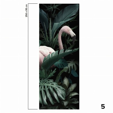 Paradiso - Papel pintado pared ecológico autoadhesivo para superficies lisas - Pieza 5 - Lokoloko