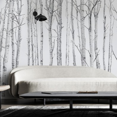 El bosque - Papel de pared autoadhesivo ecológico sin PVC