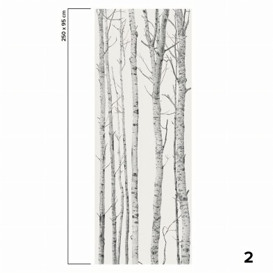 The Forest - Eco-friendly self-adhesive wallpaper mural - Piece 2 - Lokoloko
