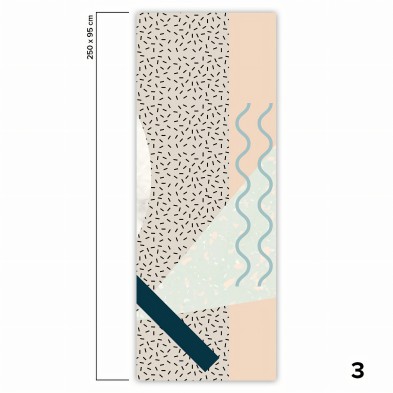 Memphis Polar - Self-adhesive Eco-friendly PVC-free wallpaper