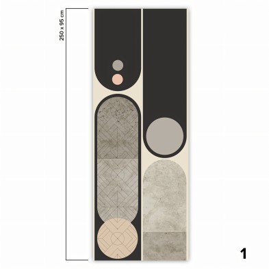 Gran Gatsby - Eco-friendly self-adhesive wallpaper mural - Piece 1 - Lokoloko