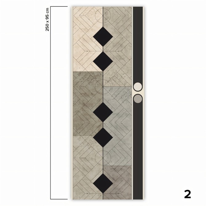 Gran Gatsby - Papel pintado pared ecológico autoadhesivo para superficies lisas - Pieza 2 - Lokoloko
