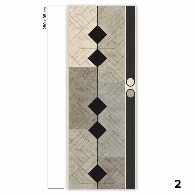Gran Gatsby - Eco-friendly self-adhesive wallpaper mural - Piece 2 - Lokoloko