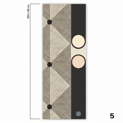 Gran Gatsby - Eco-friendly self-adhesive wallpaper mural - Piece 5 - Lokoloko