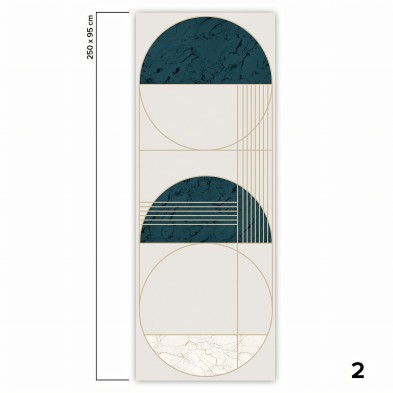 Milan - Eco-friendly self-adhesive wallpaper mural - Piece 2 - Lokoloko