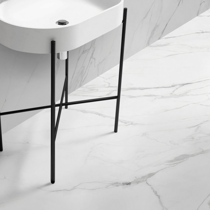 White Marble Calacatta -Washable Self-adhesive vinyl for walls and furniture