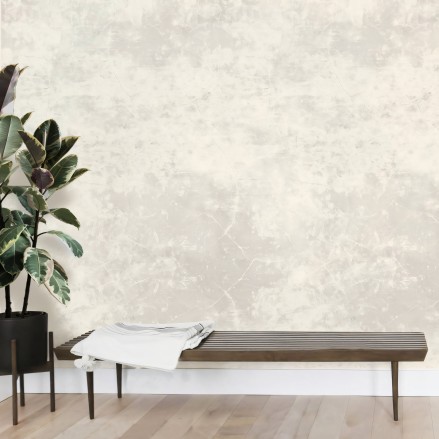 White cement - Self-adhesive Eco-friendly PVC-free wallpaper.
