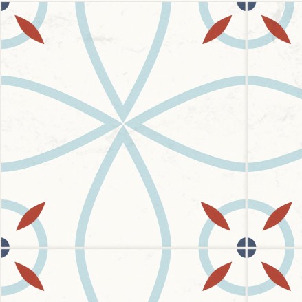 Azulejos de diseño moderno - Vinilo autoadhesivo lavable para suelos