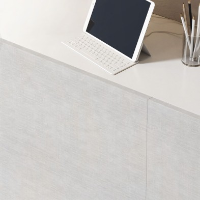 Élite fabric. Washable vinyl, ecological inks, opaque, antibacterial for living room sideboard.