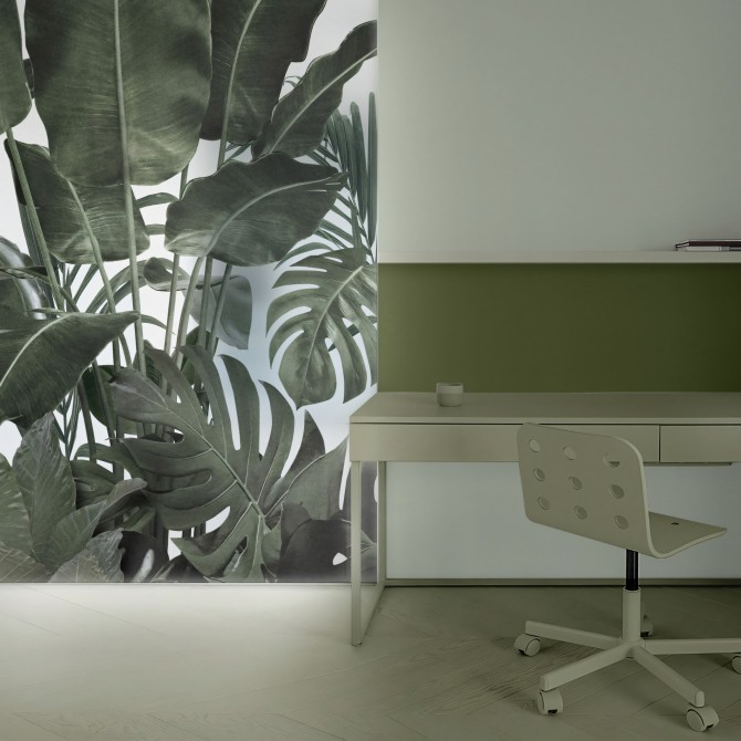 Botanical Garden - Translucent vinyl stickers for windows
