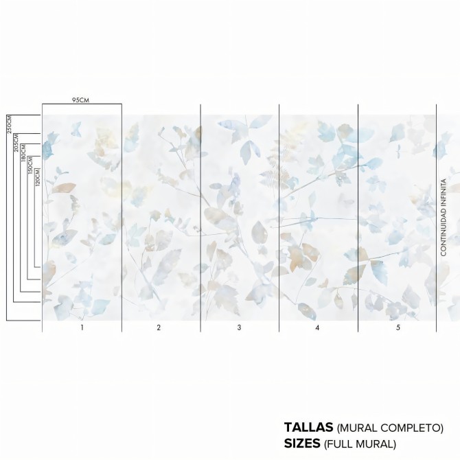 Zen - Mural completo - Mural completo de vinilo autoadhesivo