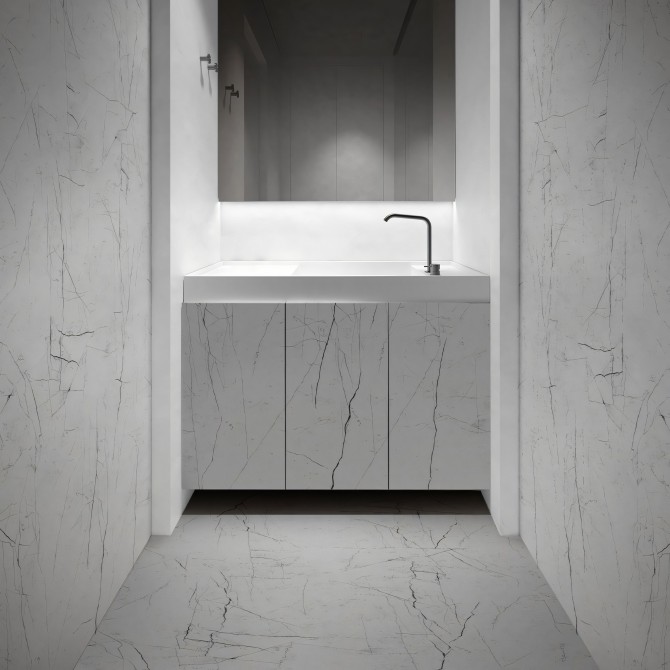 Mármol Padua, vinilo lavable autoadhesivo ecologico para azulejos de baño y duchas bañeras, lokoloko