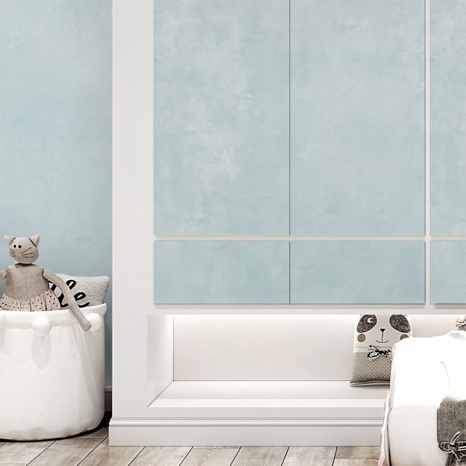 Mediterranean Sea Cement - washable self-adhesive vynil for furniture, floor and walls