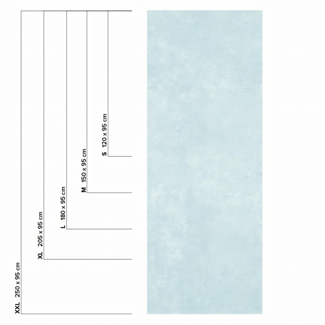 Mediterranean Sea Cement - washable self-adhesive vynil for furniture, floor and walls