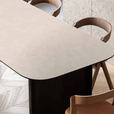 Tejido Sei.  Vinilo lavable, tintas ecologicas, opaco, antibacterias para forrar mesas de salon y comedor. Lokoloko