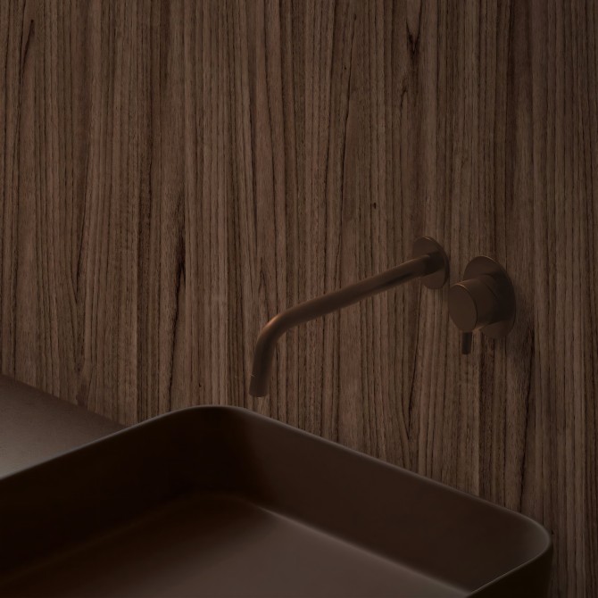 Kala Wood. Washable self-adhesive eco inks Vinyl for tiles walls, shower and bath for bathroom. Lokokoko