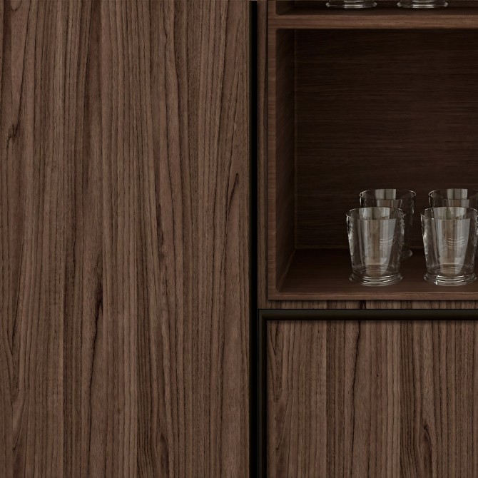 Madera Kala. Vinilo lavable autoadhesivo para muebles de salon con cantos y superficies lisas. Lokoloko